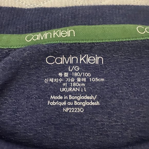 Calvin Klein Immerge Logo Crewneck Sweatshirt - Picture 2 of 4